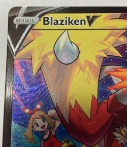 Pokemon Blaziken V SWSH12 Silver Tempest Trainer Gallery Holo TG14/TG30 VLP - Image 3