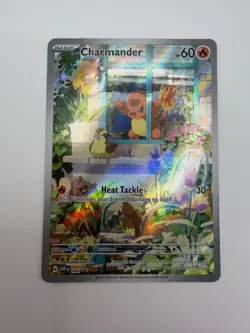 Pokemon Charmander SVP 044 Full Art Promo Holo Damaged Dent Read ATC - Image 1