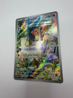 Pokemon Charmander SVP 044 Full Art Promo Holo Damaged Dent Read ATC - Image 2