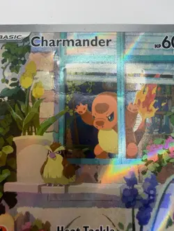 Pokemon Charmander SVP 044 Full Art Promo Holo Damaged Dent Read ATC - Image 3