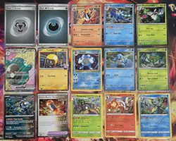 15 Card Black Star Promo Cosmo Holo, Quappo Base Set Lot - Image 1