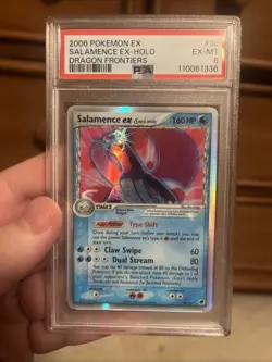Pokemon 2006 Salamence ex Holo (Delta Species) 98/101 Dragon Frontiers PSA 6 - Image 1
