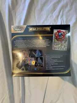 Pokemon TCG Mega Evolutions ETB Lucario Factory Sealed - Image 2