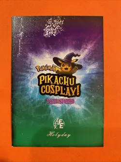 Attack On Titans (Pikachu) #E24 - Gold Holo Box Hit - Pikachu Cosplay Pokemon - Image 2