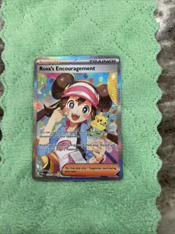 Pokemon Rosa's Encouragement 123/088 Full Art Perfect Order - Image 1