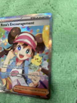 Pokemon Rosa's Encouragement 123/088 Full Art Perfect Order - Image 4