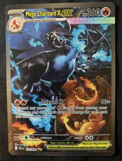 Pokemon Mega Charizard X ex SIR 125/094 - Phantasmal Flames Clean English - Image 1