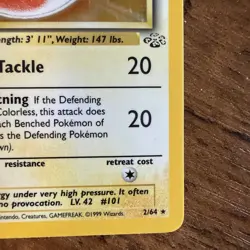 Electrode (2) 02/64 - Jungle - Holo Rare - Pokemon TCG NM - Image 4