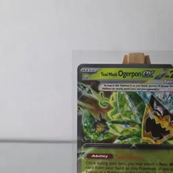 Pokemon Teal Mask Ogerpon EX Holo Sv: Prismatic Evolutions 012/131 Double Rare … - Image 3