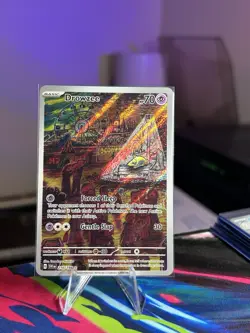Pokemon TCG Drowzee Scarlet & Violet Base Set 210/198 Holo Illustration Rare - Image 1