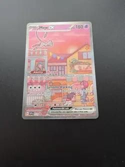 Pokemon TCG Card 151 Mew EX SVP 053 Black Star Promo Scarlet & Violet - Image 1