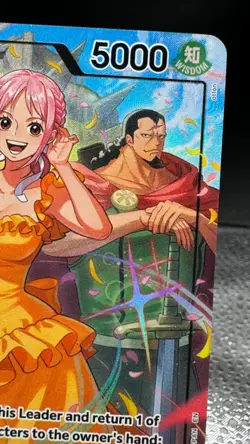 NM Rebecca (Alt Art) OP15-039 Adventure on KAMI's Island- ONE PIECE Card ENGLISH - Image 3