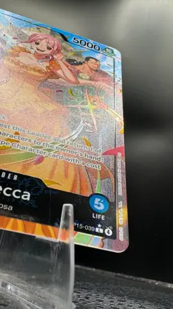 NM Rebecca (Alt Art) OP15-039 Adventure on KAMI's Island- ONE PIECE Card ENGLISH - Image 5