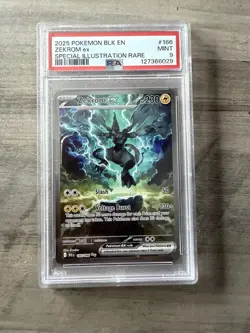 Pokemon TCG Zekrom EX Black Bolt Special Illustration Card #166/086 PSA 9 Mint - Image 1