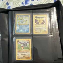 Wizards Pokemon TCG Base Set & Fossil Card Lot - Gyarados, Mewtwo, Zapdos - Image 2