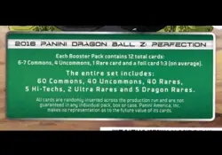 Dragon Ball Z Perfection TCG Game Booster Card Box 20ct - Image 4