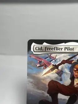 Cid, Freeflier Pilot (Extended Art) #131 (NM) Final Fantasy FIC Magic MTG - Image 2