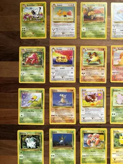 Pokemon TCG Jungle Set 1999 Uncommon / Common Cards 33-64 - Image 2