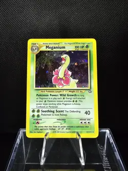 Meganium - 11/111 - Pokemon TCG Neo Genesis Unlimited Holo Rare Card NM - Image 2