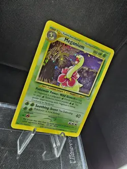 Meganium - 11/111 - Pokemon TCG Neo Genesis Unlimited Holo Rare Card NM - Image 3