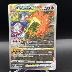 Charizard VSTAR SWSH262 Holo Black Star Promo Card Sword & Shield Pokemon Card - Image 1