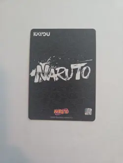 Sasuke Uchiha NARUTO NRSA01-SP-002L5 Naruto Kayou Card - ENGLISH - NM+ - Image 2