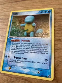 Ditto [Squirtle] Stamped EX Delta Species 40/113 Holo Pokemon Card - Image 3