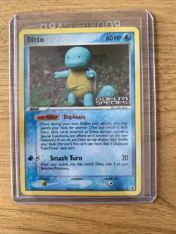 Ditto [Squirtle] Stamped EX Delta Species 40/113 Holo Pokemon Card - Image 5