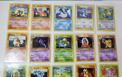 1999 Pokemon TCG Unlimited Base Complete 20 Card Uncommon Set Run #23 to #42 - Image 2
