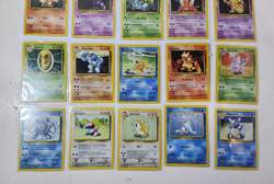 1999 Pokemon TCG Unlimited Base Complete 20 Card Uncommon Set Run #23 to #42 - Image 3