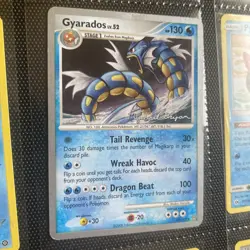 Pokemon Gyarados TCG Card Stormfront 19/100 World Championship 2010 RARE - - Image 2
