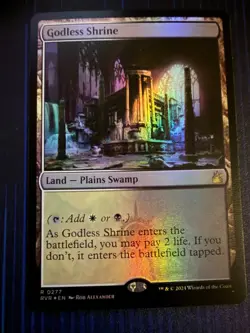 MTG Magic Godless Shrine Ravnica Remastered Foil NM - Image 1