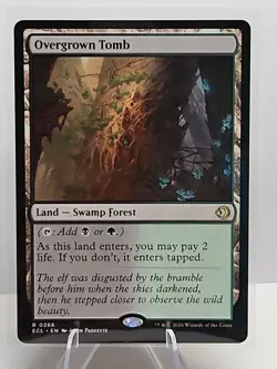 Overgrown Tomb Lorwyn Eclipsed Regular MTG Magic The Gathering NM - Image 1