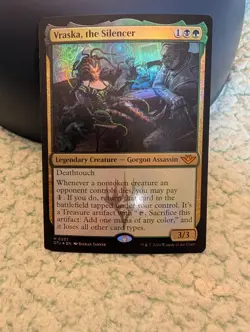 Vraska, the Silencer Outlaws of Thunder Junction Foil Lp 22126 E3 - Image 1