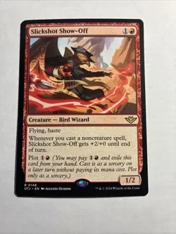 Slickshot Show-Off - Outlaws of Thunder Junction MTG Plus Bonus Rare!!! - Image 1