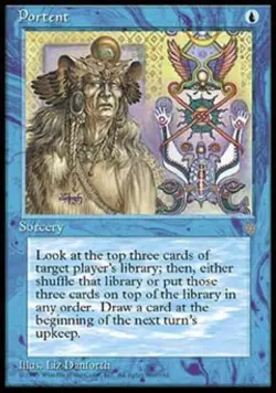 Portent - Light Play MTG Ice Age - Image 1