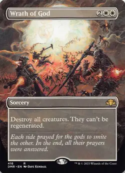 Wrath of God (Borderless) - 416 - Dominaria Remastered - NM - Normal - Image 1