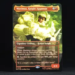 Maximus, Knight Apparent #2449 (FOIL) ~ MTG Secret Lair x Fallout - Image 1