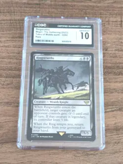 Ringwraiths #284 MtG Lord of the Rings CGC 10 (Very Low Pop!) - Image 1