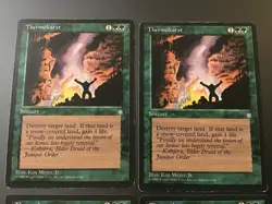 MTG Ice Age Thermokarst (x4) playset LP-MP - Image 2