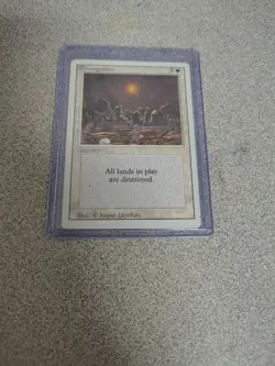 vintage magic the gathering Armageddon Revised Ed. rare lp - Image 1