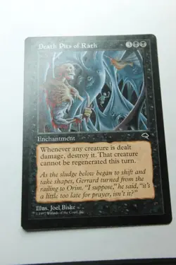 MTG Death Pits of Rath x1- -Tempest-Lightly Played - Image 1