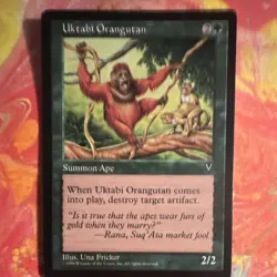 Wizards of the Coast Uktabi Orangutan Visions Creature Regular English - Image 1