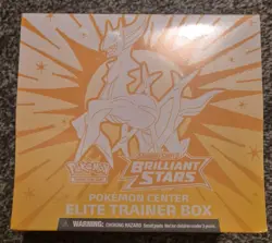 POKEMON CENTER Brilliant Stars Elite Trainer Box New & Sealed - Image 1