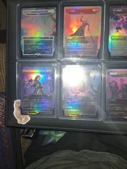 MTG Seven Final Fantasy Japanese Secret Lair Foils - Image 2