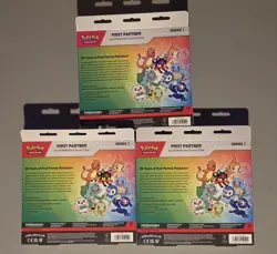 Pokemon First Partner Illustration Collection Series 1 - Set of 3 - Image 2