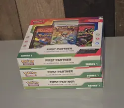 Pokemon First Partner Illustration Collection Series 1 - Set of 3 - Image 3