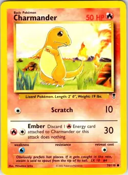 Pokemon | Legendary Collection | Charmander | 070/110 | Normal | NM - Image 1
