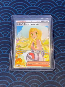 Pokemon Lillie's Determination 184/132 Me01: Mega Evolution Holo - Image 1