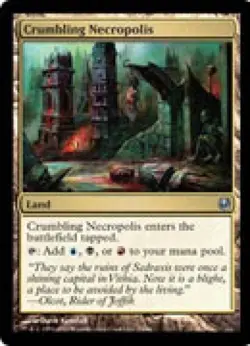 Crumbling Necropolis - Light Play MTG Duel Decks: Ajani vs Nicol Bolas - Image 1